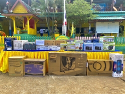 20250308131556(1).jpg - ขอขอบพระคุณ คุณครูกรรณิกา ชัยบุตร (คุณครูยายกรรณ) ได้เลี้ยงขนมจีน ผลไม้ และขนม ให้กับเด็กนักเรียนโรงเรียนบ้านแม่ต้อบใต้ เนื่องในโอกาสวันคล้ายวันเกิดครบรอบ 87 ปี  | https://maetobtai.ac.th