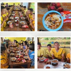 20250308131556(2).jpg - ขอขอบพระคุณ คุณครูกรรณิกา ชัยบุตร (คุณครูยายกรรณ) ได้เลี้ยงขนมจีน ผลไม้ และขนม ให้กับเด็กนักเรียนโรงเรียนบ้านแม่ต้อบใต้ เนื่องในโอกาสวันคล้ายวันเกิดครบรอบ 87 ปี  | https://maetobtai.ac.th