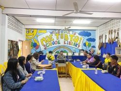 20250308132148.jpg - ร่วมต้อนรับคุณครู ประกาศิต วรวัฒน์กุลชัย ครูสาระการเรียนรู้สุขศึกษาและพลศึกษา เข้าสู่รั้ว เหลือง - ดำ โรงเรียนบ้านแม่ต้อบใต้ | https://maetobtai.ac.th